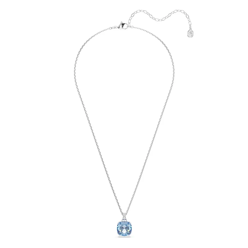 Swarovski Millenia Zilveren Ketting met Blauwe Hanger 5760057
