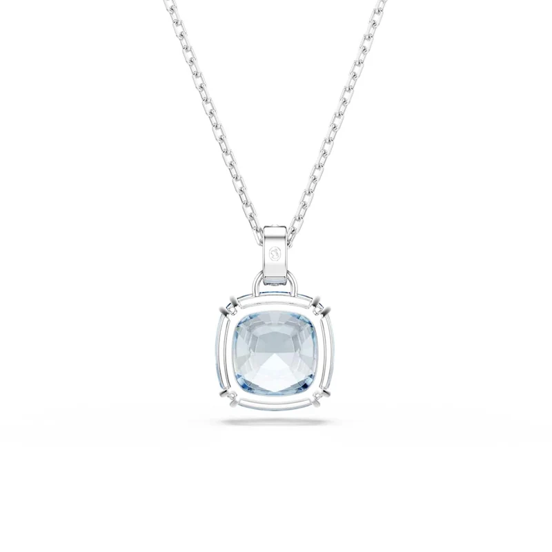 Swarovski Millenia Zilveren Ketting met Blauwe Hanger 5760057