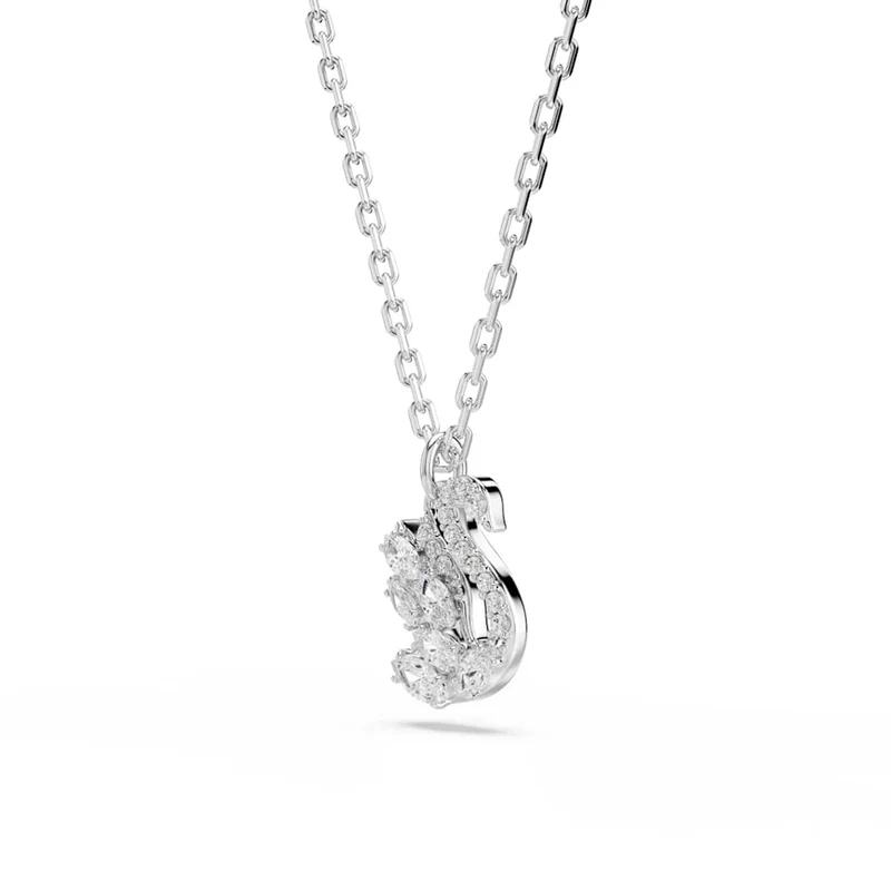 Swarovski Swan Pave Zilveren Ketting 5754347