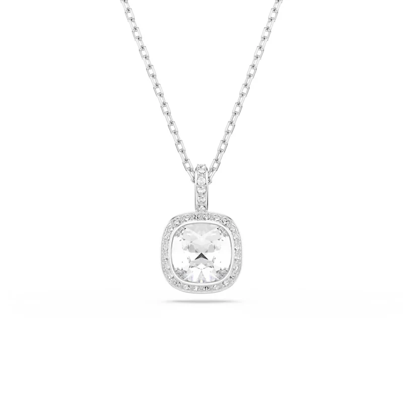 Swarovski Una Angelic Cushion Zilveren Ketting 5754340