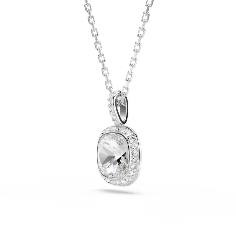 Swarovski Una Angelic Cushion Zilveren Ketting 5754340
