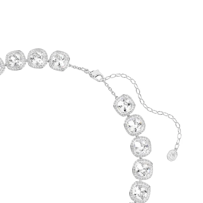 Swarovski Una Angelic Cushion Zilveren Ketting 5751326