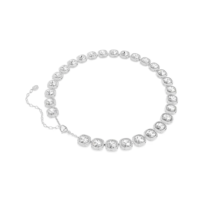 Swarovski Una Angelic Cushion Zilveren Ketting 5751326