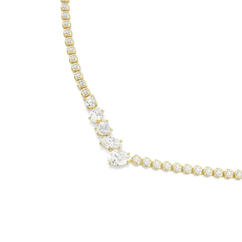 Swarovski Mesmera Attract Gouden V-vormige Ketting 5747931