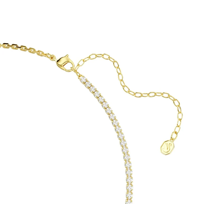 Swarovski Matrix Tennis Goudkleurige Ketting 5747717