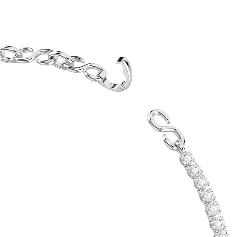 Swarovski Matrix Tennis Zilveren Ketting 5747732