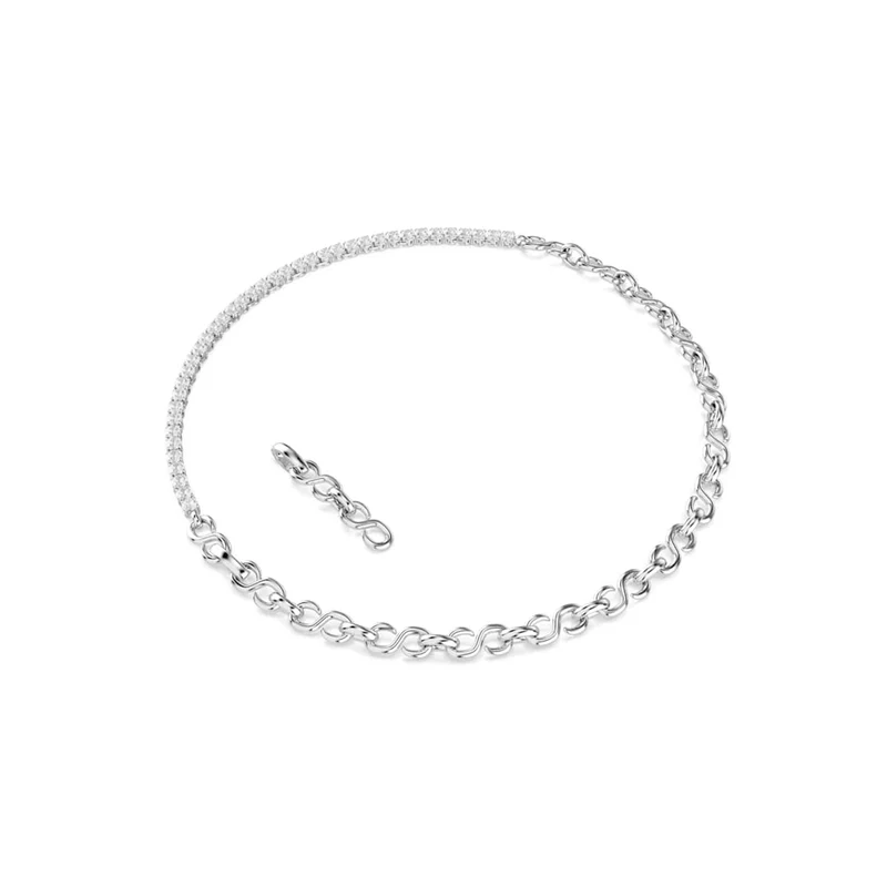 Swarovski Matrix Tennis Zilveren Ketting 5747732
