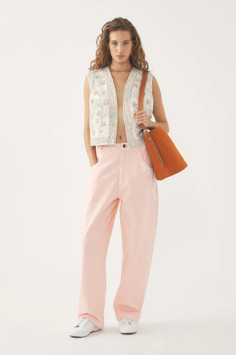 Gilet brodé Alex