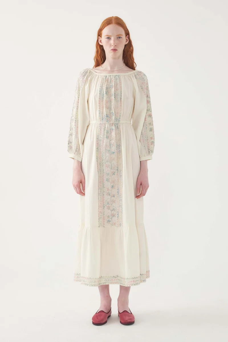 Robe brodée Alex