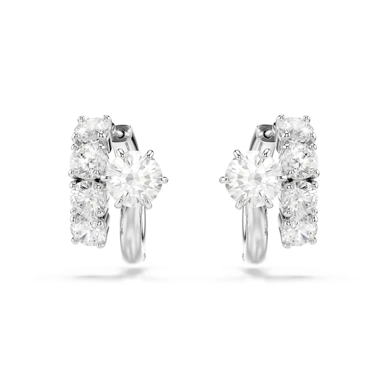 Swarovski Matrix Crash Zilveren Oorbellen 5753572