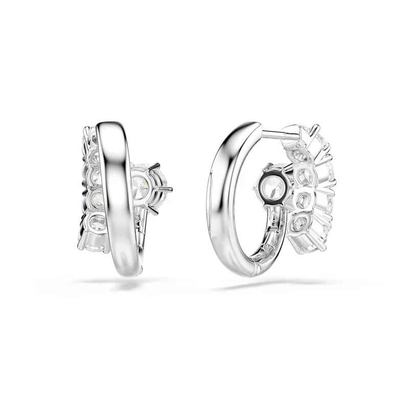 Swarovski Matrix Crash Zilveren Oorbellen 5753572
