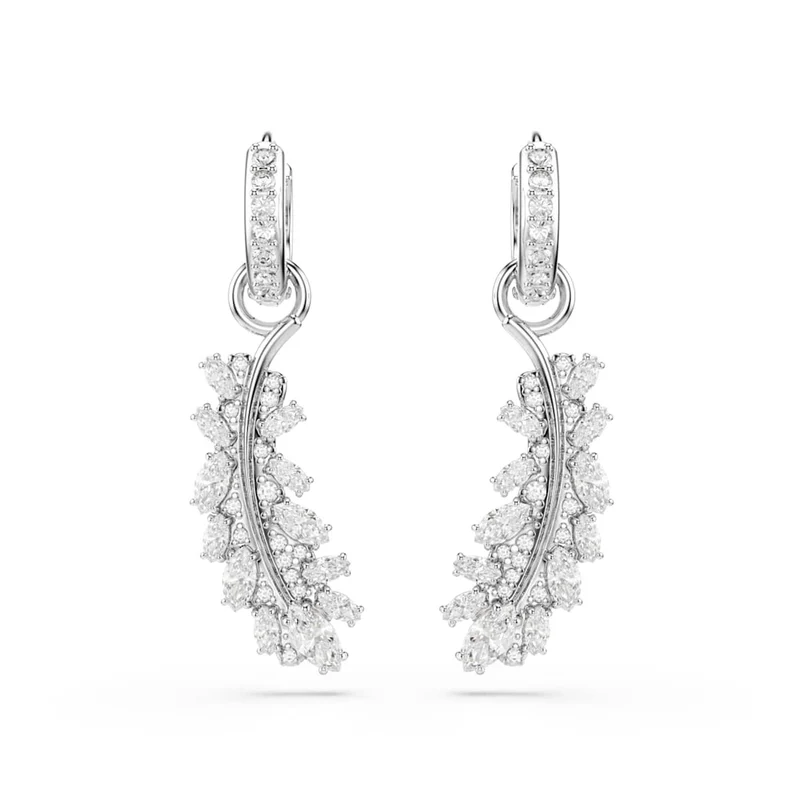 Swarovski Vienna Feather Zilveren Oorbellen 5754272