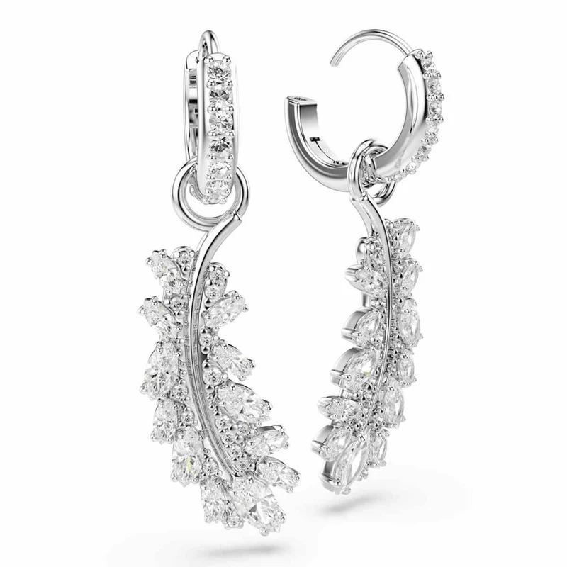 Swarovski Vienna Feather Zilveren Oorbellen 5754272