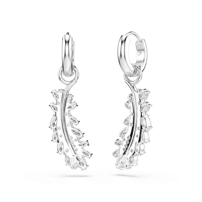 Swarovski Vienna Feather Zilveren Oorbellen 5754272
