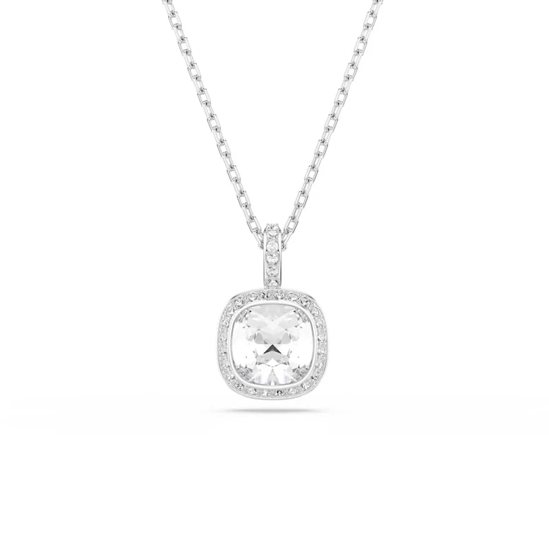 Swarovski Una Angelic Cushion Zilveren Sieradenset 5754343