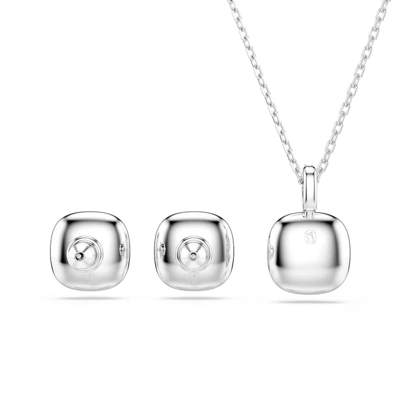 Swarovski Una Angelic Cushion Zilveren Sieradenset 5754343