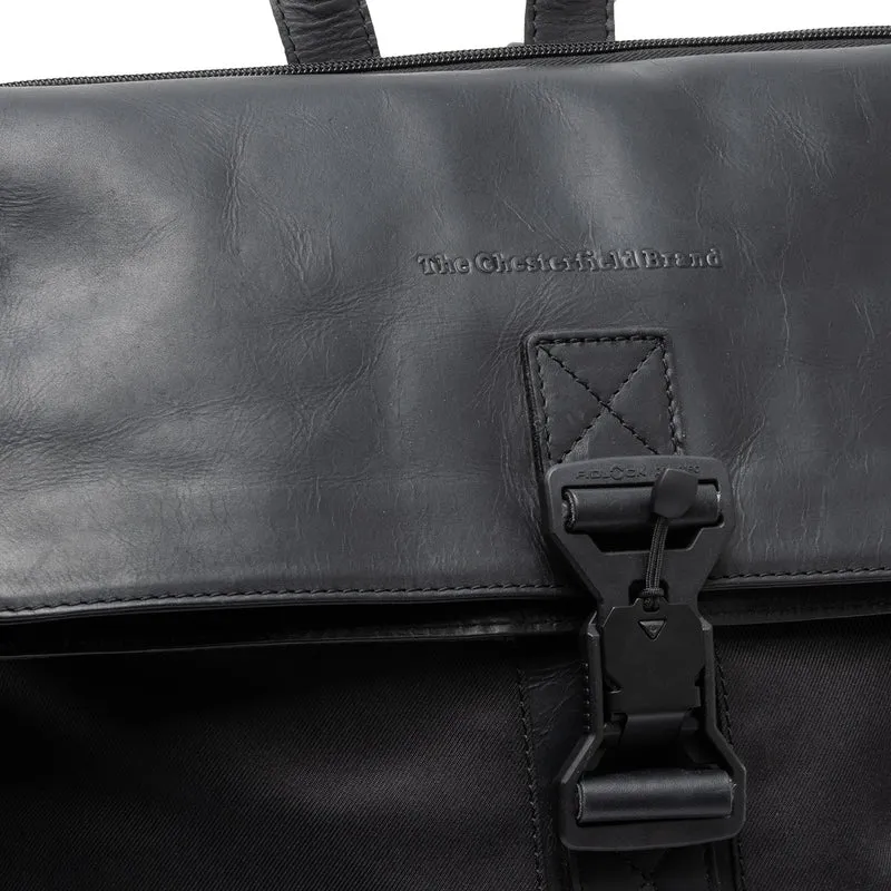 The Chesterfield Brand Fusion Trondheim Black Backpack C58.050200