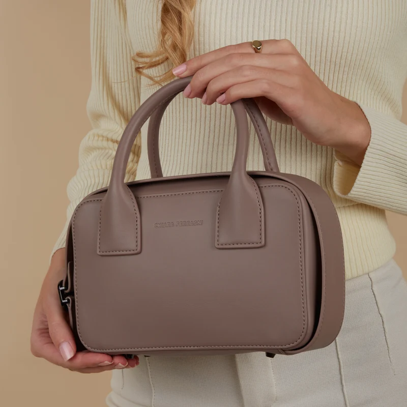 Chiara Ferragni Eyelike Brown Crossbody bag 75SB4BBC-ZS517-706