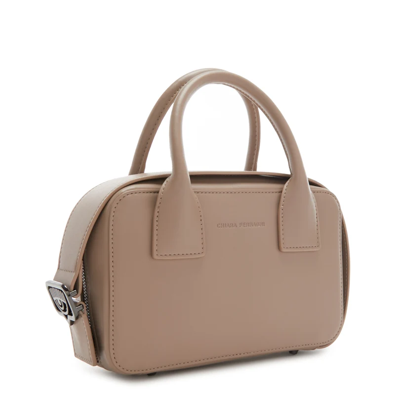 Chiara Ferragni Eyelike Brown Crossbody bag 75SB4BBC-ZS517-706