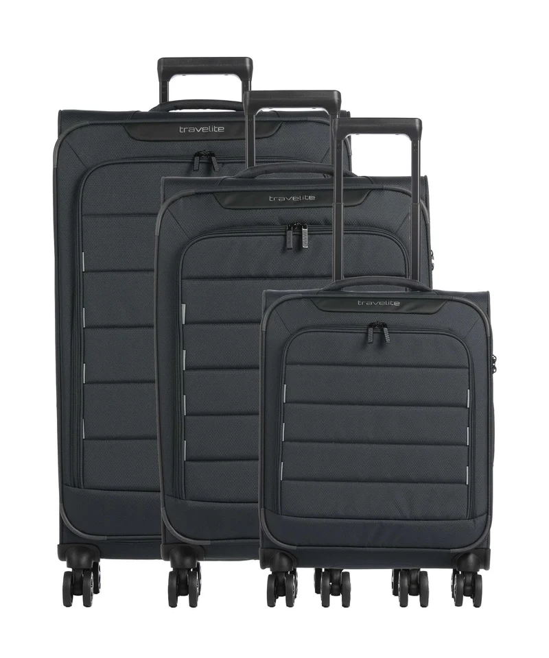 Travelite Skaii Juego de maletas (4 ruedas) anthracite
