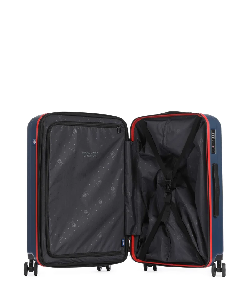 Travelite NFL Juego de maletas (4 ruedas) new england patriots