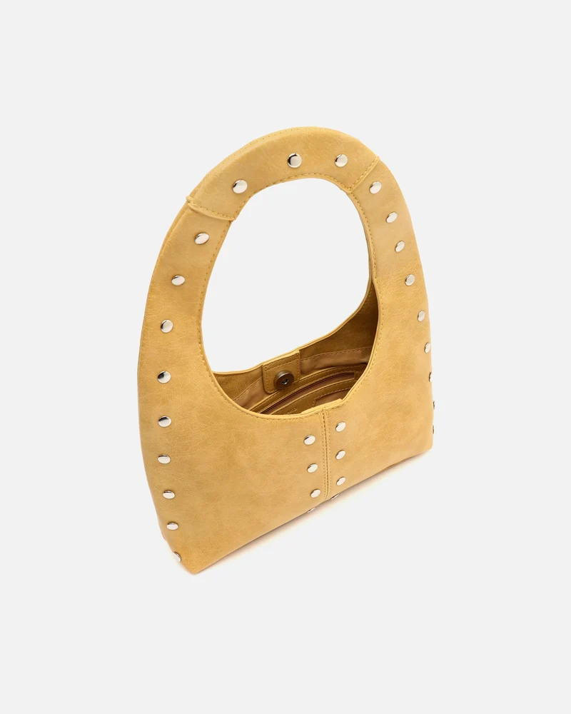 Estran bolso hobo pequeño con detalles metálicos