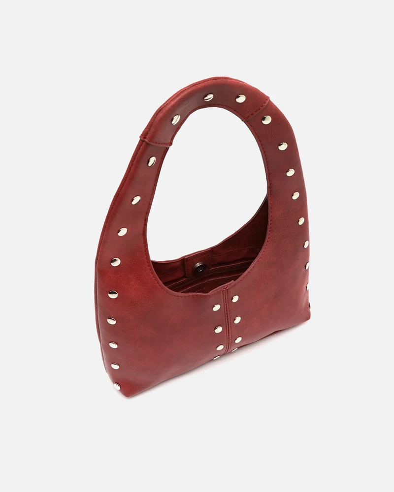 Estran bolso hobo pequeño con detalles metálicos