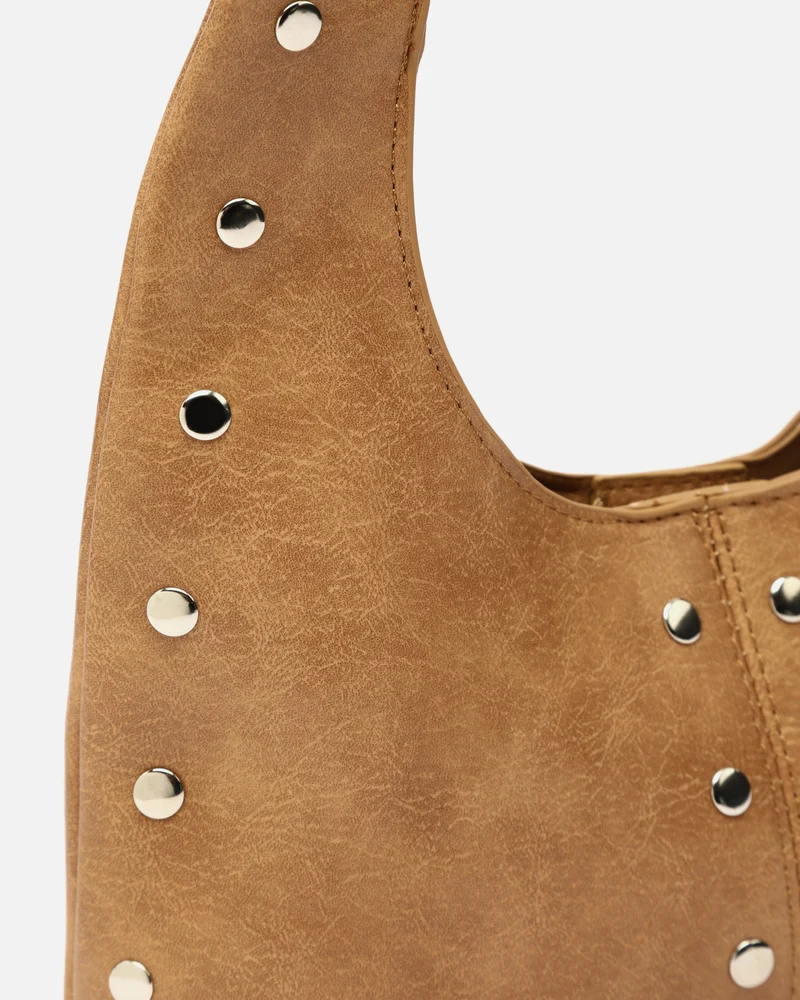Estran bolso hobo pequeño con detalles metálicos
