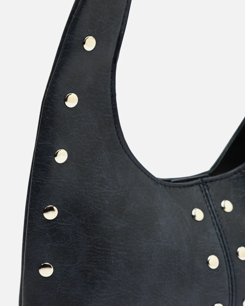 Estran bolso hobo pequeño con detalles metálicos