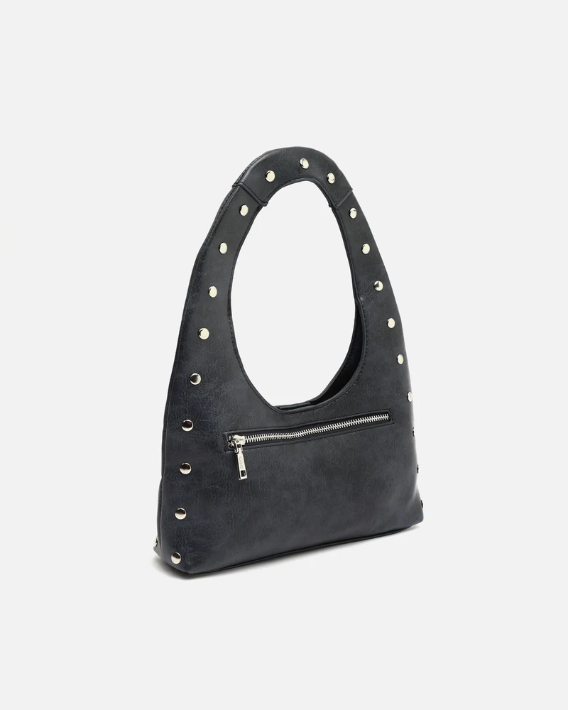 Estran bolso hobo pequeño con detalles metálicos