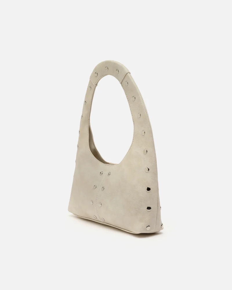 Estran bolso hobo pequeño con detalles metálicos