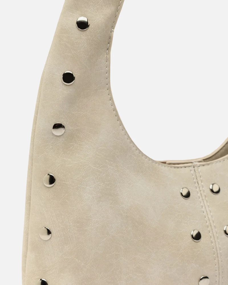 Estran bolso hobo pequeño con detalles metálicos