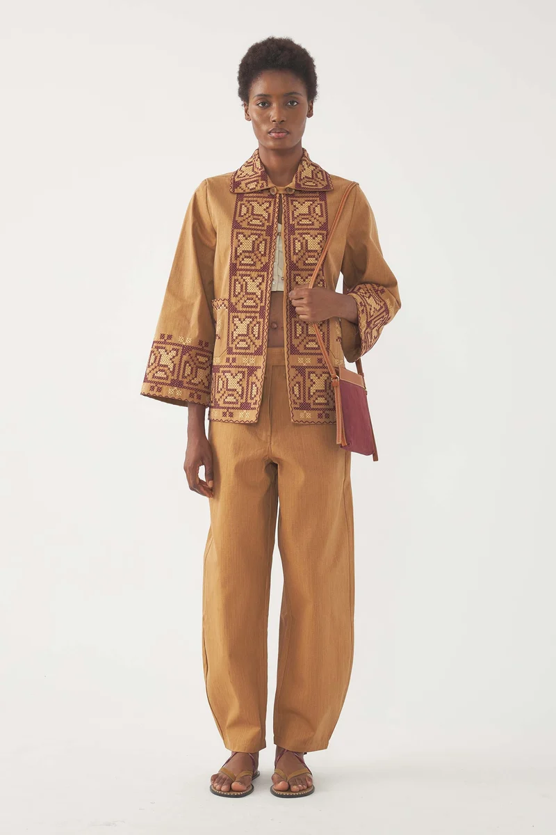 Pantalon arrondi Berenice