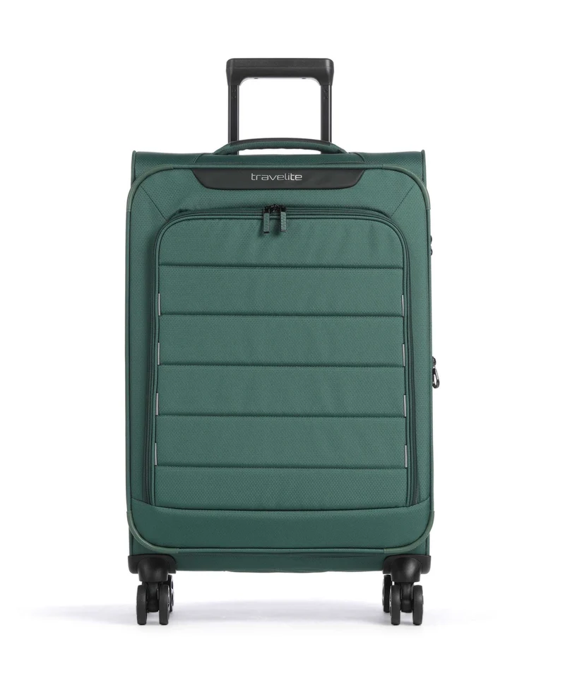 Travelite Skaii Maleta con 4 ruedas green