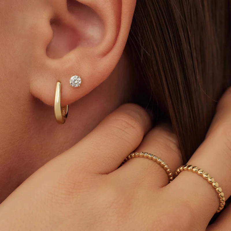 Isabel Bernard Rivoli Aélys 14 Karaat Gouden Ring IB330070-52 (Maat: 52)