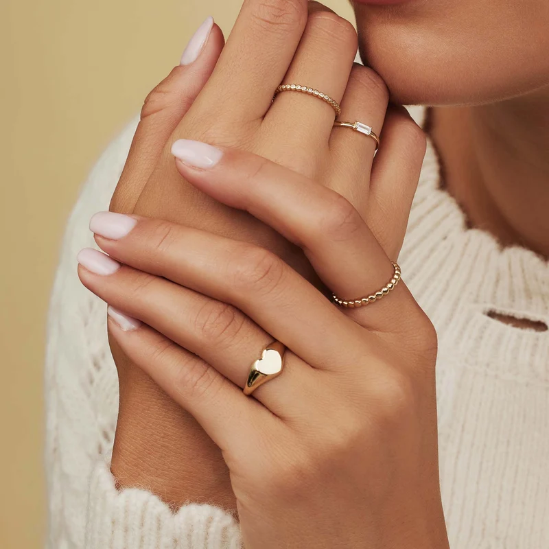 Isabel Bernard Rivoli Aélys 14 Karaat Gouden Ring IB330070-52 (Maat: 52)