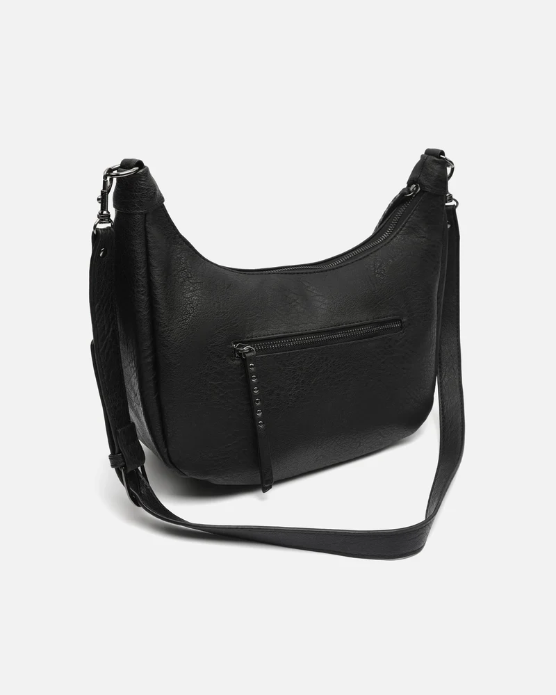Serenitys bolso bandolera con detalles metálicos