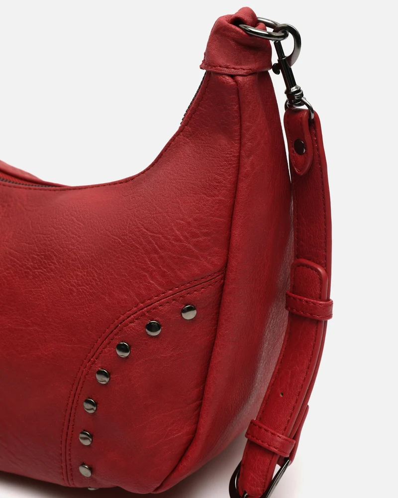 Serenitys bolso bandolera con detalles metálicos