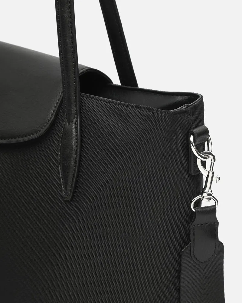 Teme bolso shopper grande en nylon con bolsillo para portátil 14 pulgadas