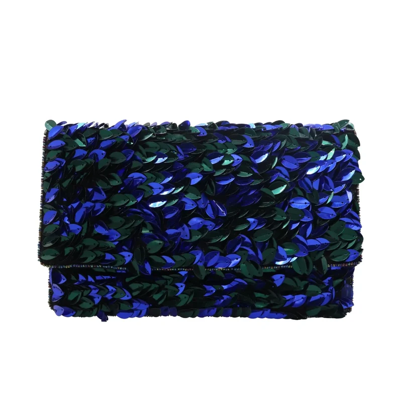 Bolso Sobre Oceana Verde y Azul