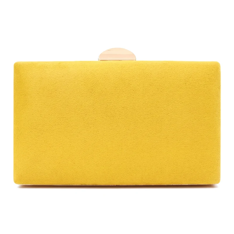 Cartera Invitada Amarillo Mostaza