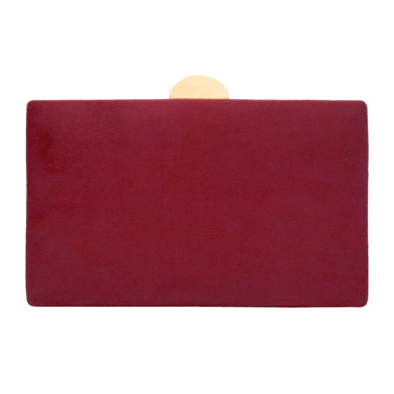 Cartera Invitada Granate