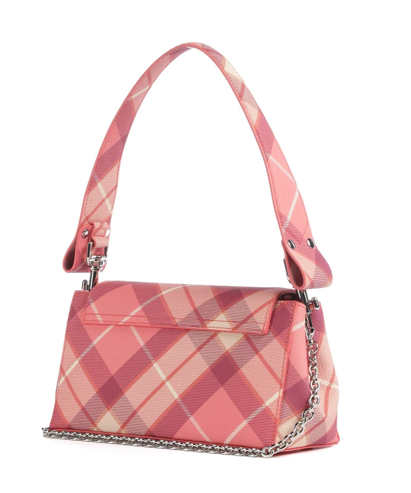 Vivienne Westwood Hazel Buccia D'Arancia Medium Bolso de hombro fraser pink