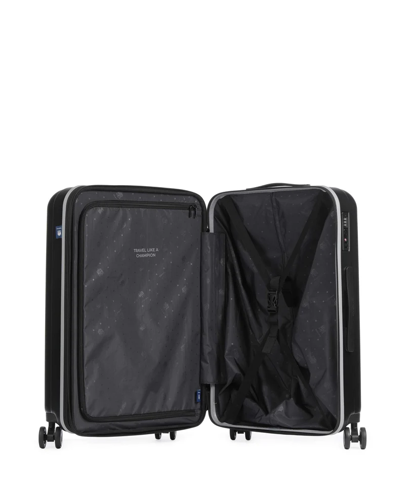 Travelite NFL Maleta con 4 ruedas las vegas raiders