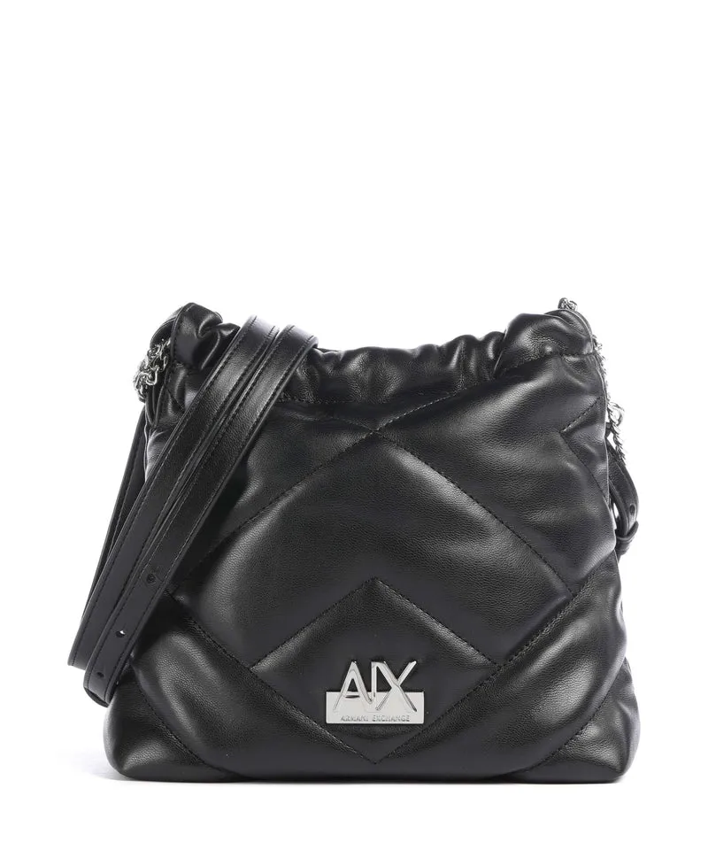 Armani Exchange Vicky Bucket bolso de mano black