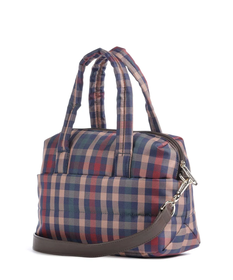 Mandarina Duck Tartan Bolso de mano tartan brown