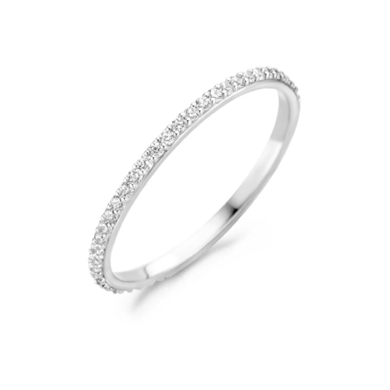 Blush 14 Karaat Witgouden Ring1201WZI/46 (Maat: 46)
