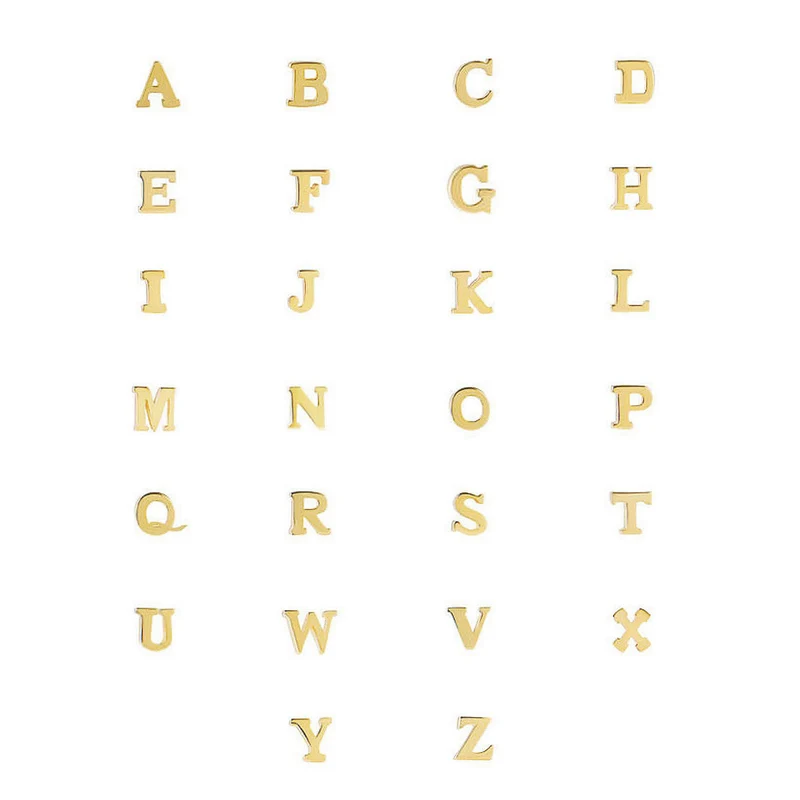 Isabel Bernard Le Marais Rachel 14 Karaat Gouden Initial Armband IB320101-A (Letter A)