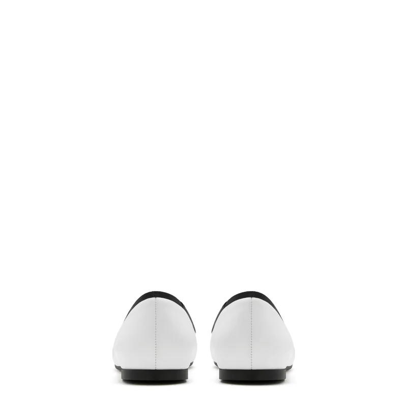 Isabel Bernard Vendôme Ynes Witte Kalfsleren Ballerinas IB51011-071-36