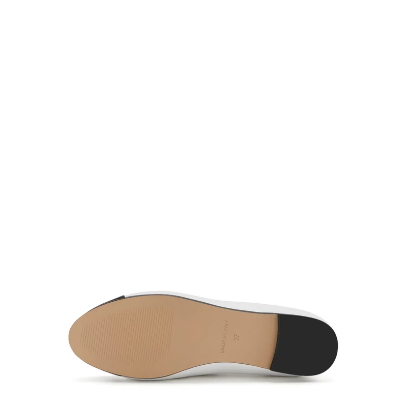 Isabel Bernard Vendôme Ynes Witte Kalfsleren Ballerinas IB51011-071-36